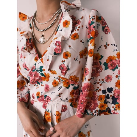 flower print dress