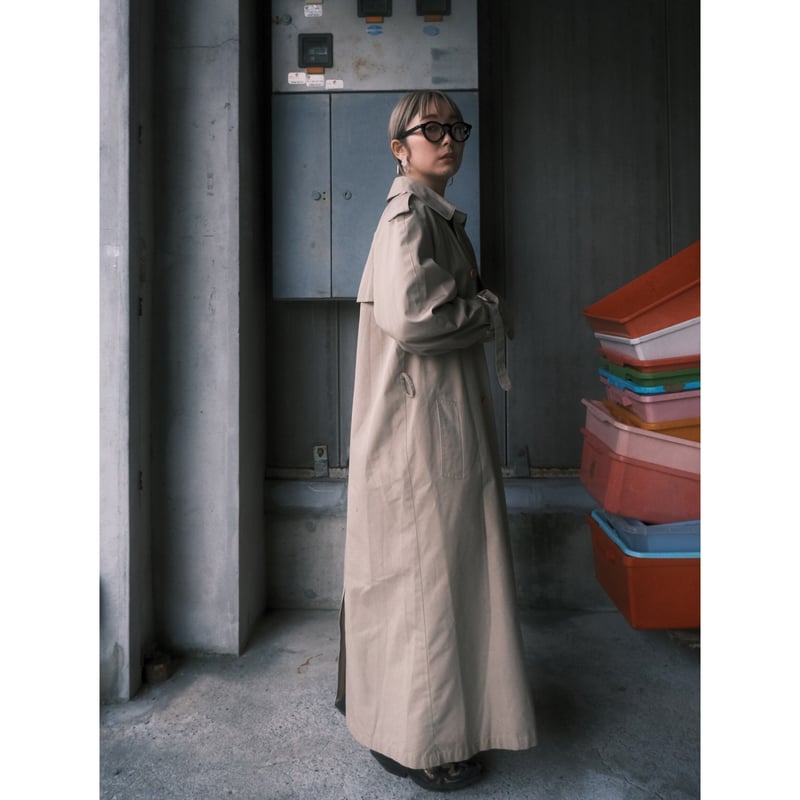 ✨️美品✨️Marshall Field's マーシャルフィールドトレンチコート 60s〜 marshall fields / long trench coat | e s k