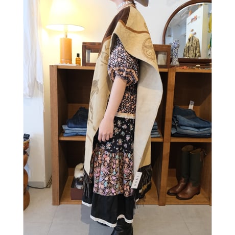 leather poncho