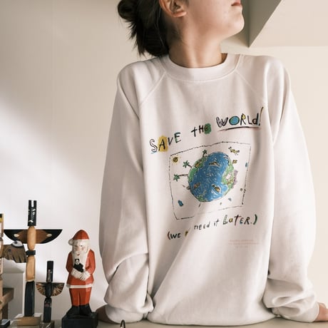 Hanes / “SAVE THE WORLD” sweat