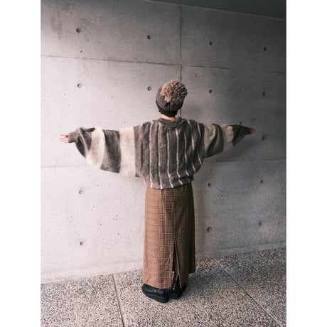 dolman sleeve knit with collar