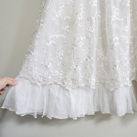 vintage wedding dress made in U.S.A.