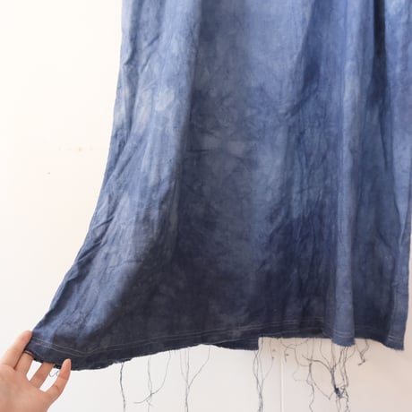 eski.  original dress / overdye "blue"