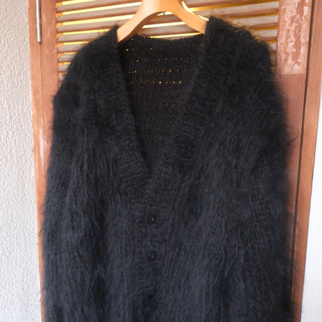 "BAA COSTUME MFG." / king mohair sweater / black