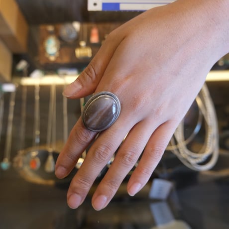 indian jewely / petrified ring
