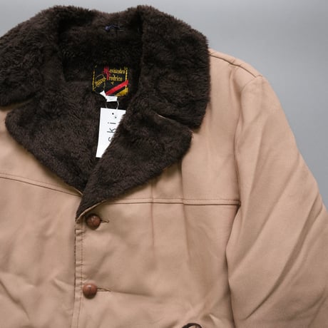 cotton × boa coat
