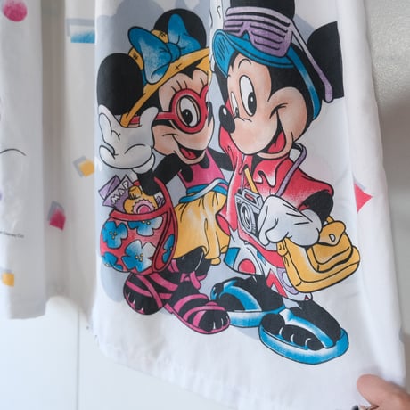 remake skirt / "Mickey × Minnie"