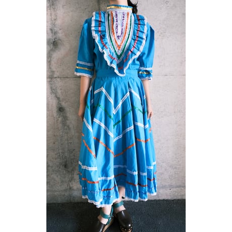 colorful ribbon dress