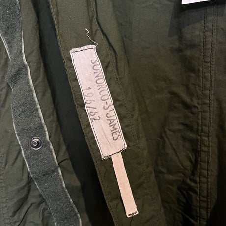 French army / hooded cover all "dead stock"