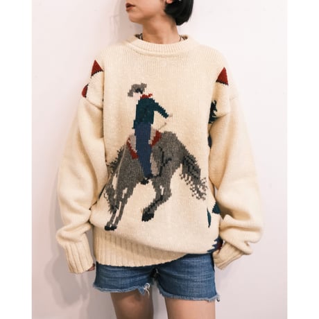 "cowboy" knit