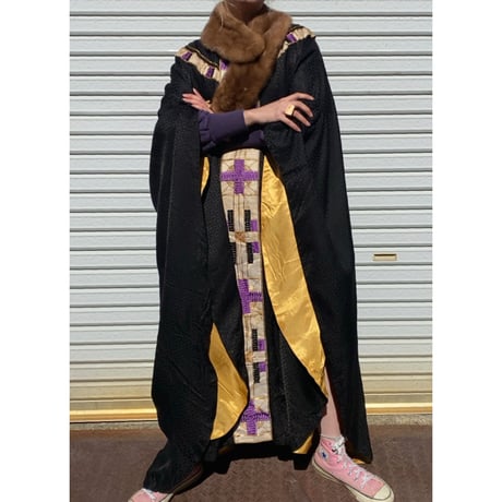 vintage / special poncho dress