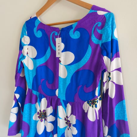 70s flower dress