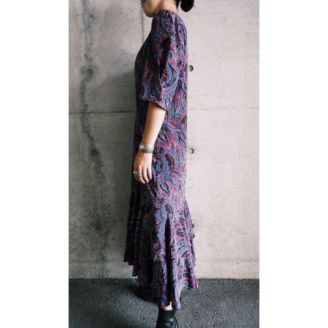 paisley dress