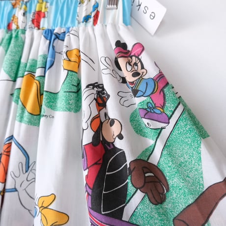 remake skirt / "Disney × sports"
