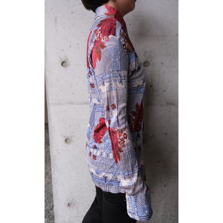 70s nylon shirt