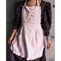embroidered apron
