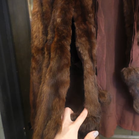 vintage fur cape