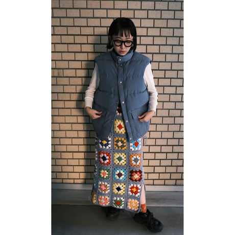 eski. original / granny square skirt