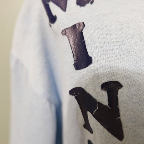 MILLER / print tee /made in USA