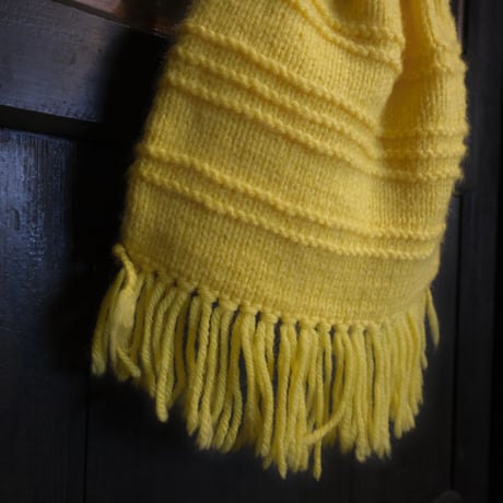hand knit pochette