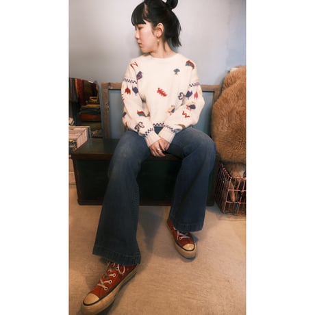 L.L.Bean / wool knit