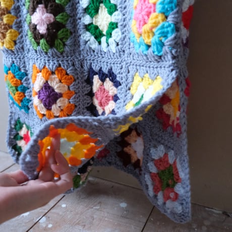 eski. original / granny square skirt