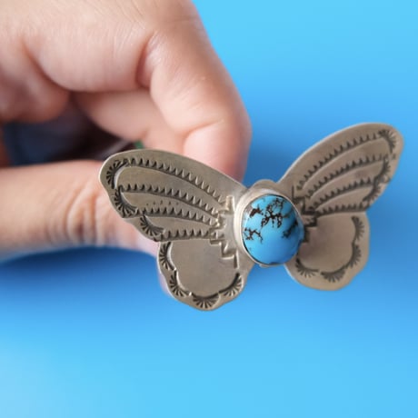 navajo / "RickEnrigues" butterfly ring