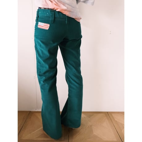 70s low waist flare pants