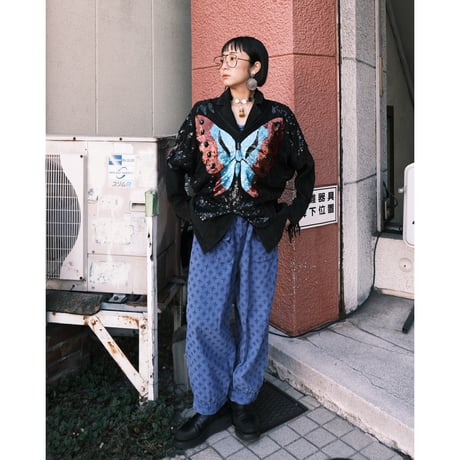 vintage / butterfly tops