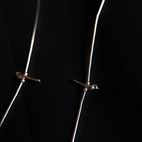 Indian jewelry / silver fetish necklace