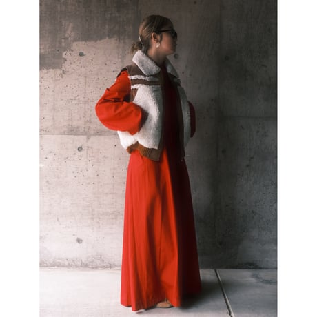 boa × suède vest
