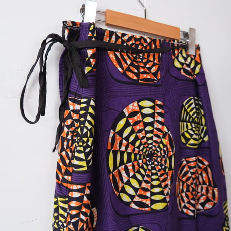 batik wrap skirt