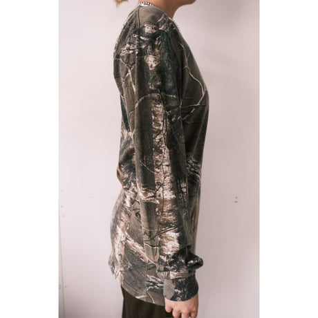 camouflage ls tee