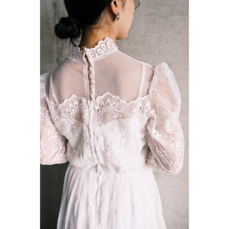 vintage wedding dress made in U.S.A.