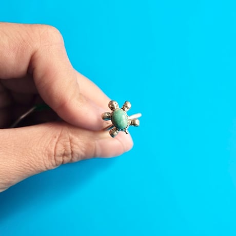 navajo / “tortoise” turquoise ring