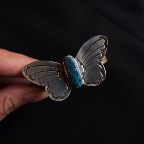 navajo "RickEnrigues" butterfly bangle