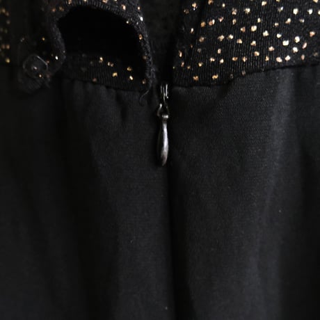 jump suits "black × lame"