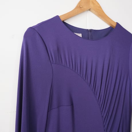 rayon purple dress