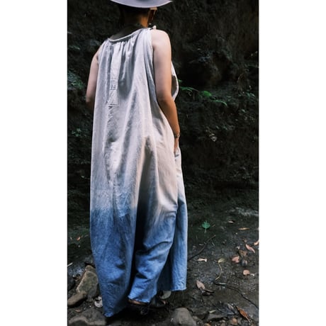 eski.  original dress / overdye "plain×blue"