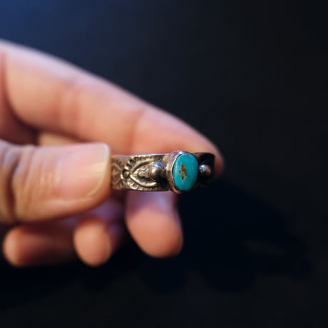 navajo /  Henry Mariano / turquoise ring