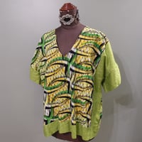 African batik tops