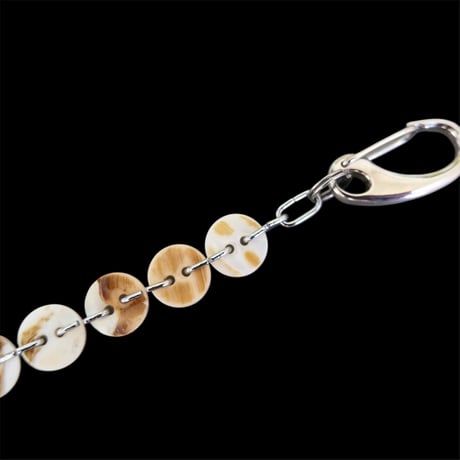 eski. original shell chain "plain" choker & bracelet