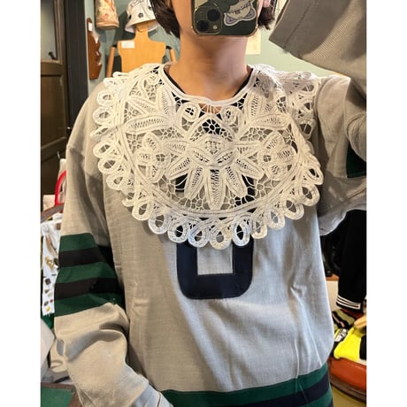 eski. remake sailor tops with lace collar