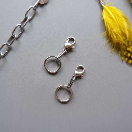 eski. original "shell × chain" necklace