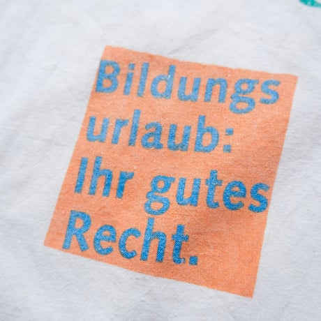 eco bag "bildungs hunger"