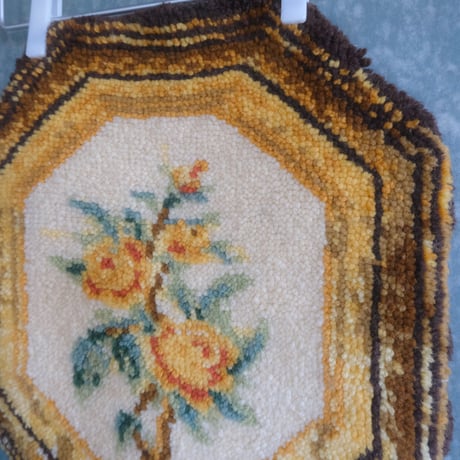 vintage rug "octagon flower"