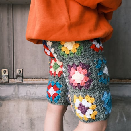 eski. original / granny square series "short pants"