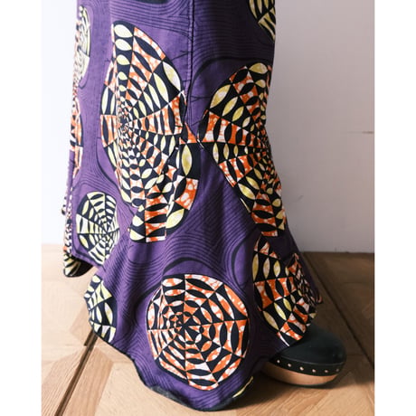 batik wrap skirt