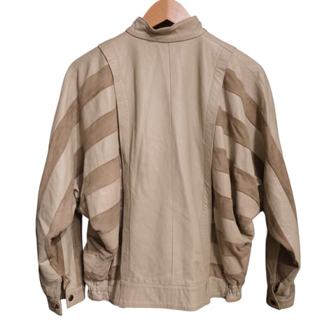 dolman sleeve leather jacket