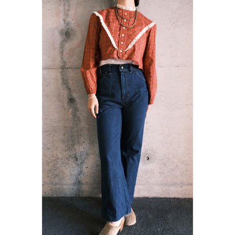 eski. original remke / short length blouse